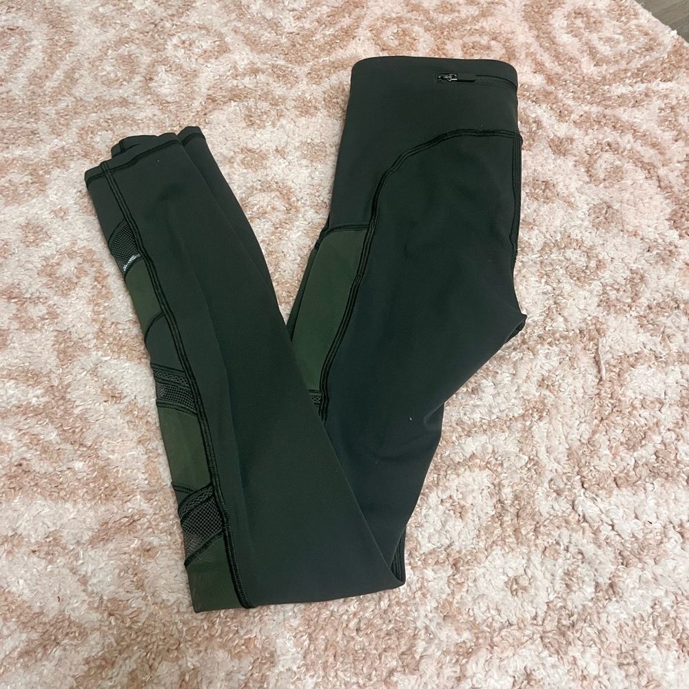 Green lulu leggings